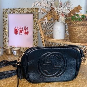 Black cross body shoulder bag mini bag